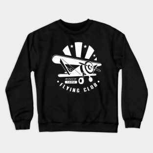 Aviation Airplane Pilot Flying Club Since 1989 Crewneck Sweatshirt